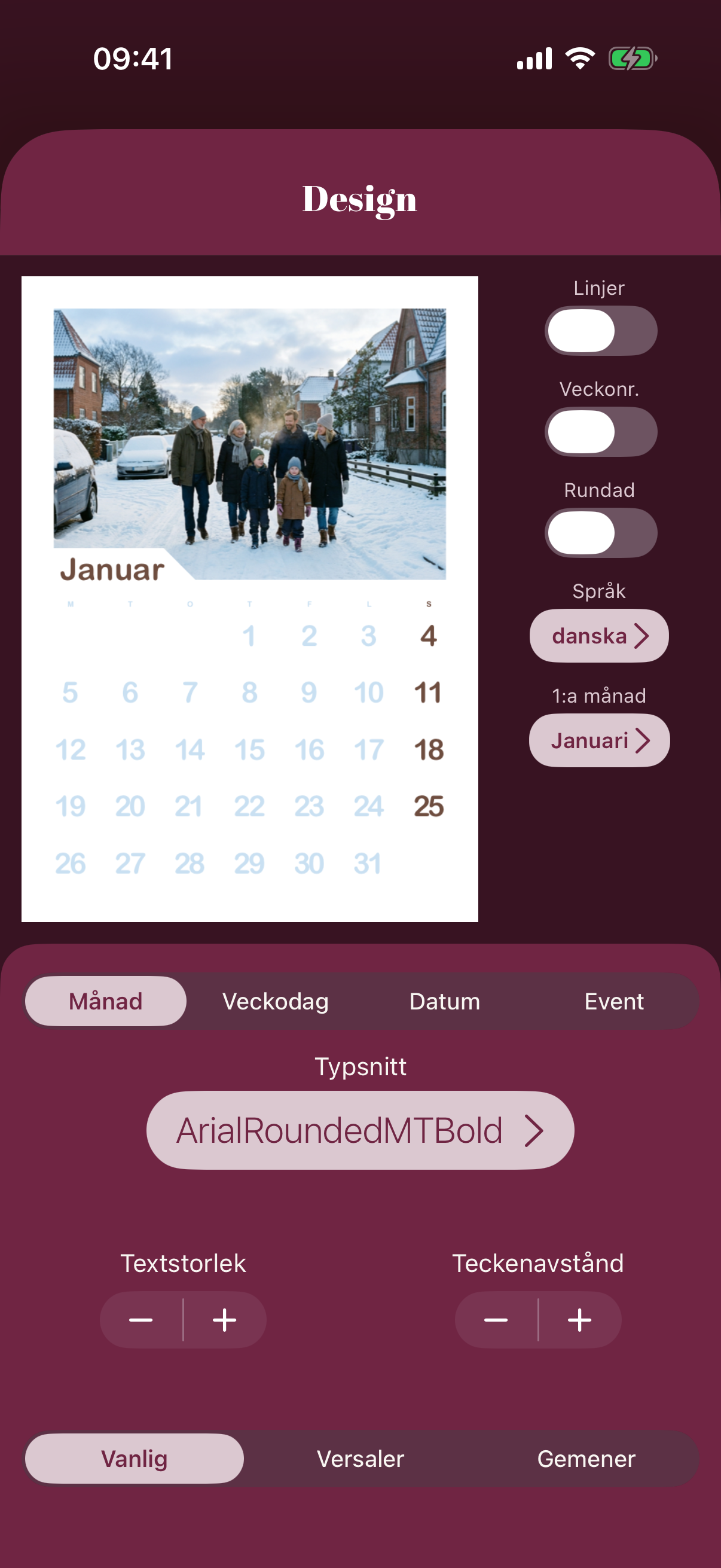 Calendarly appskärmbild